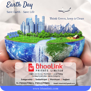 Earth Day - BhooLink Advertisement, Sadashivpet